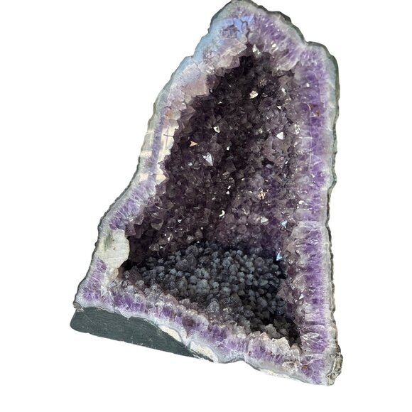 Genuine Amethyst Crystal Cluster Geode Cathedral Specimen 22 lbs - Picture 7 of 13